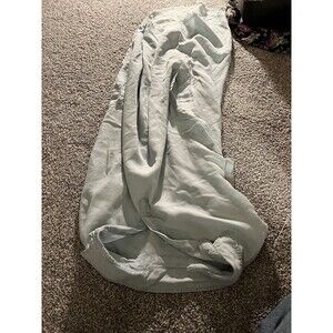 Thread and Supply Womens Shirt Dress Blue Mini V Neck Short Sleeve XS